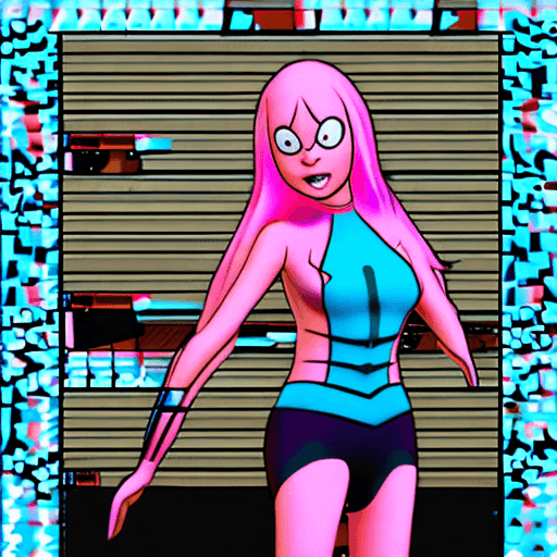 AI generated: Spider gwen nude