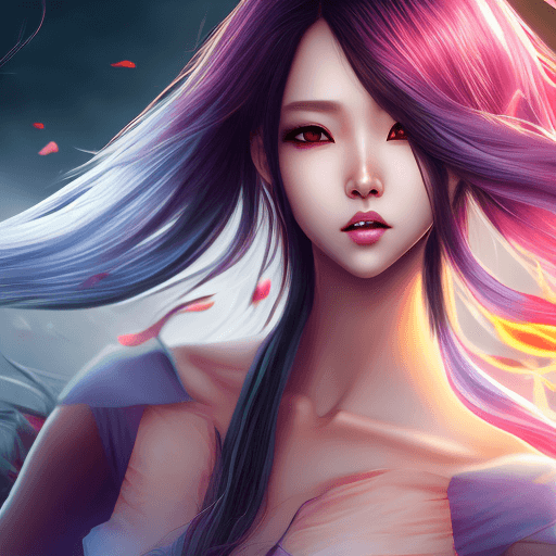 AI generated: full body:1.5, Gumiho, ((masterpiece)), ((best quality)), (((photo Realistic))), extremely detailed ...