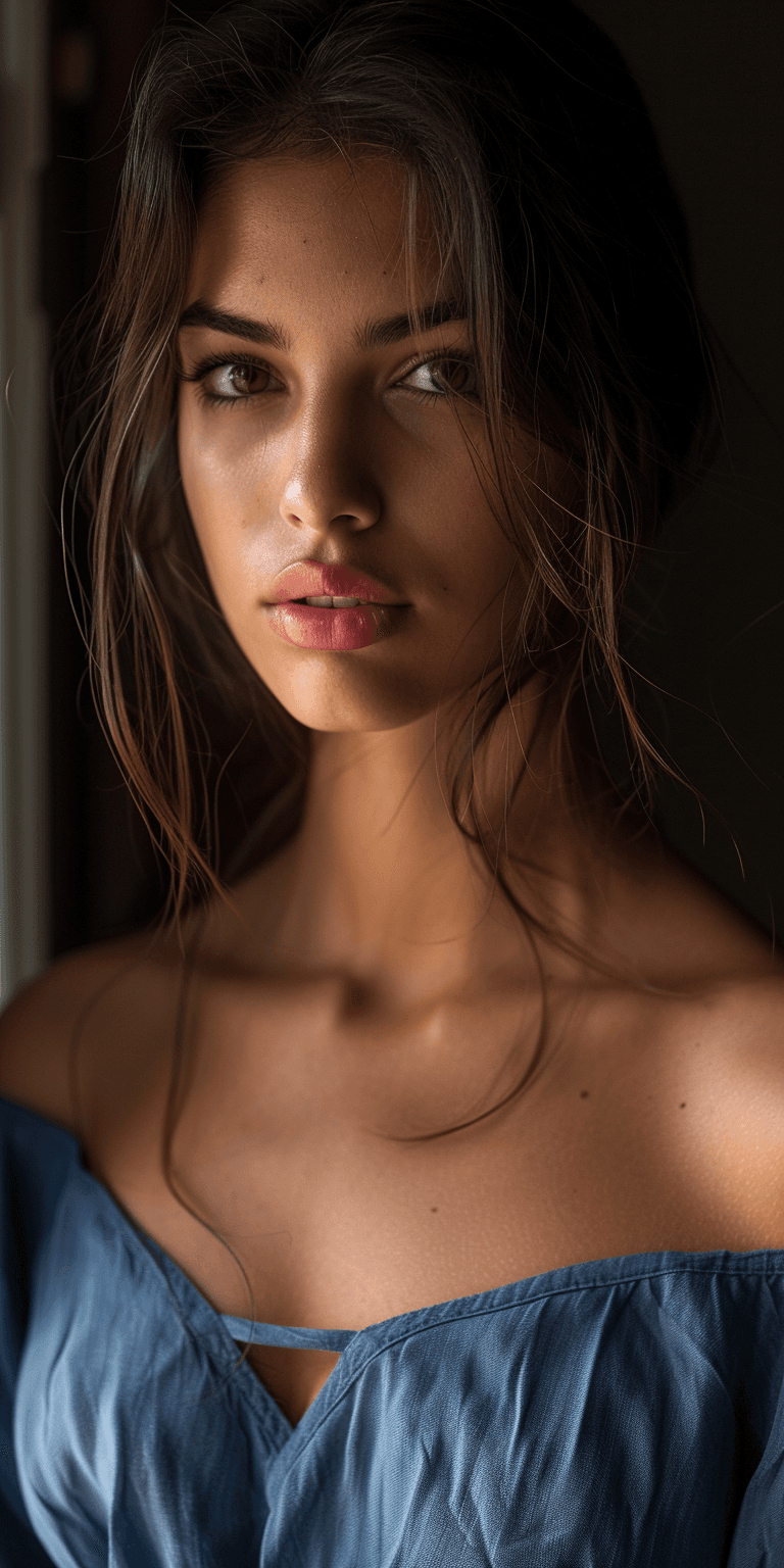 AI generated: high-resolution photo of a Spanish fashion supermodel, photorealistic, UHD, optimal photography, nat...