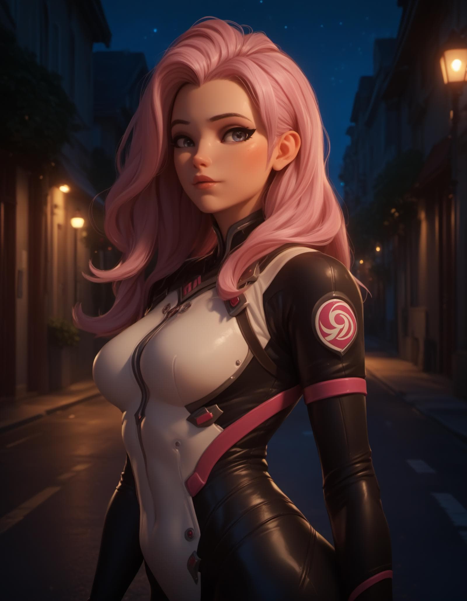 overwatch style - overwatch makeup - Pony/Illustrious