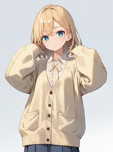 オーバーサイズ　カーディガン/oversize cardigan(SD,XL,pony)