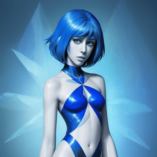 AI generated: A photo of Lapis from “Steven Universe”