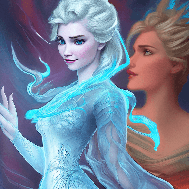 AI generated: Elsa, d & d, fantasy, intricate, elegant, highly detailed, digital painting, artstation, concept art...