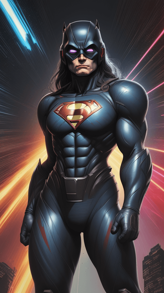 AI generated: (best quality ,8k, 16k, highres, masterpiece:1.2),DC Comics Art Poster by ((Darkseid)):2.2, Prominen...