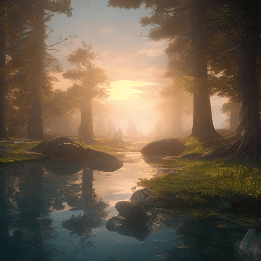 AI generated: Photo of a ultra realistic sunrising with a father and his 12 years old daughter, dramatic light, pa...