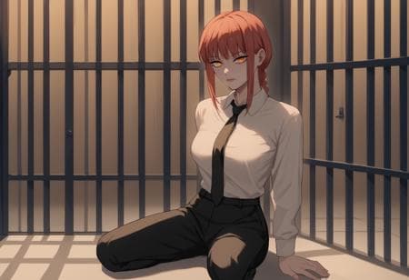 Prison cell background PonyXL - Image 1