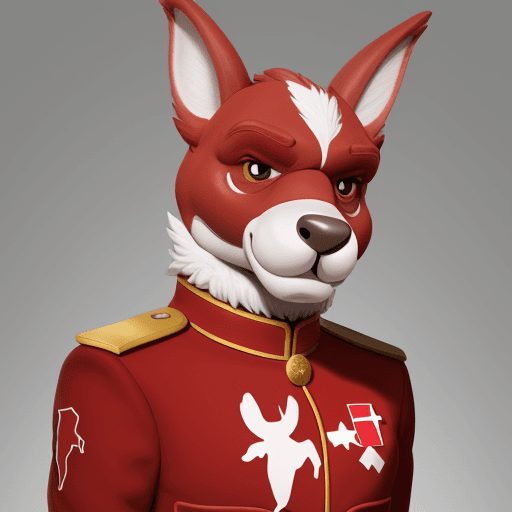 AI generated: mascotte de la suisse