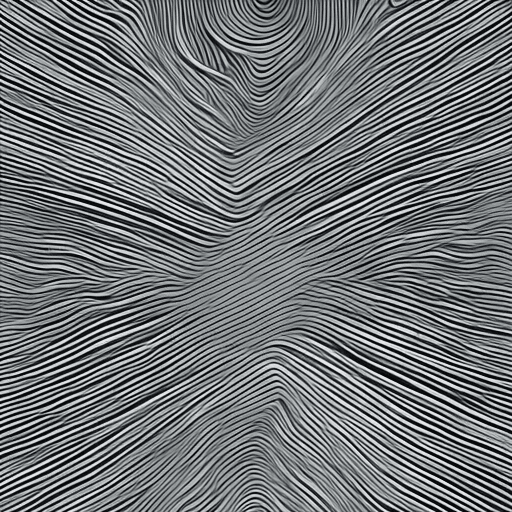 AI generated: amazing minimalist abstract waves amoled black background ultra quality highly detailed information,...
