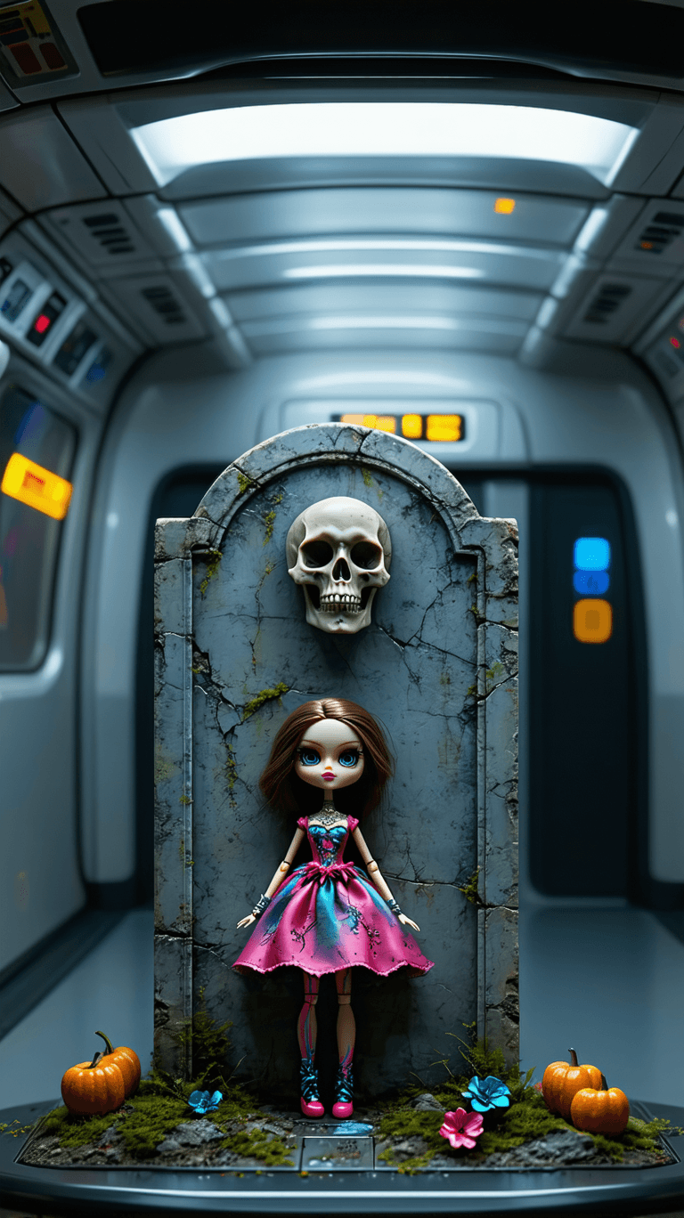 AI generated: Captured on a high-resolution screen in a New York Metro vagon, the image depicts a striking contras...