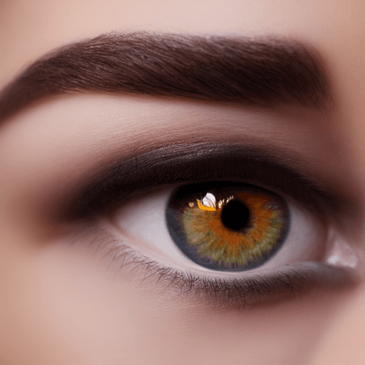 AI generated: Woman focus Attractive Eye 