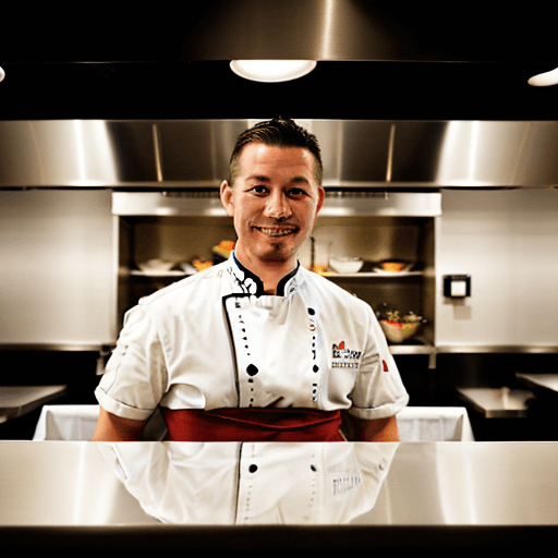 AI generated: Draw me a famous restourant chef