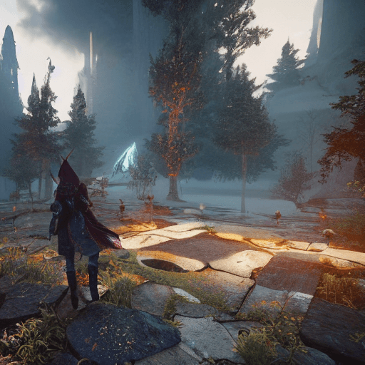 AI generated: character design, void arcanist, mist, photorealistic, octane render, unreal engine, hyper detailed,...