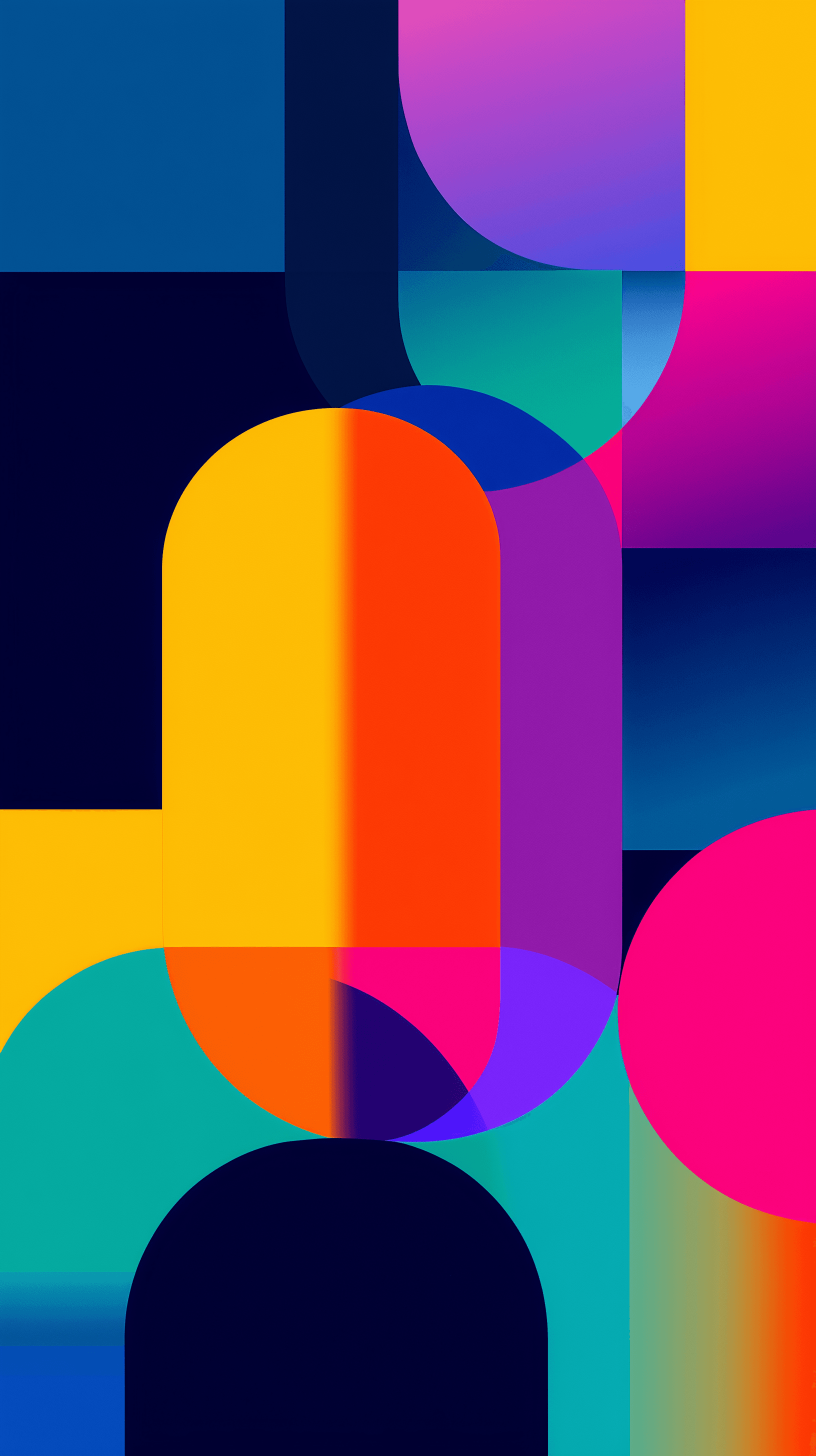 AI generated: geometric abstraction, off-center balanced composition, digital painting, flat vector finish, abstra...