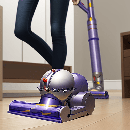 AI generated: dyson stick vacuum
