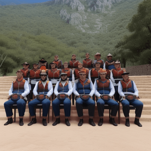 AI generated: formacion de montañas