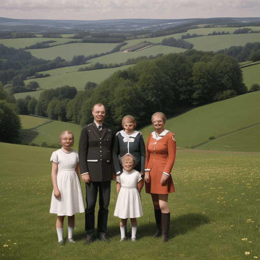 AI generated: Photo of the swabian family Raichle