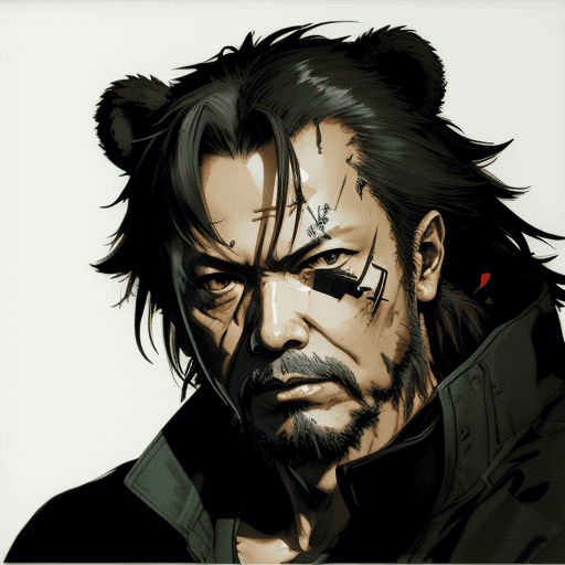 AI generated: bear, by Yoji Shinkawa::1 Yoji Shinkawa::-0.25 --ar 2:3 --q 2 --s 625 --grid 64
