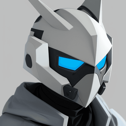 AI generated: Protogen, protogen face, protogen visors