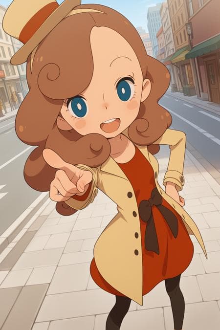 Katrielle Layton カトリーエイル・レイトン // Pony Character LoRA // Layton's Mystery Journey レイトン ミステリージャーニー