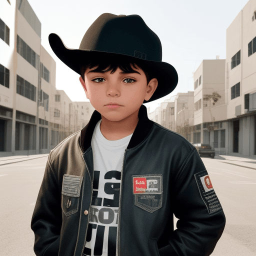 AI generated: Make a same photo replace the Instagram logo with YouTube logo and the boy with a 13 year old boy we...