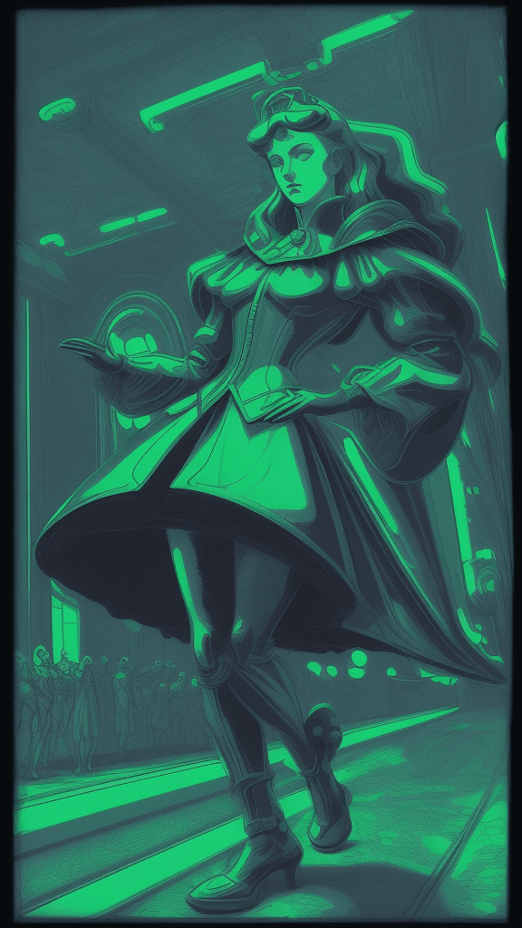 AI generated: (they are coming to take me away), Ray Tracing, Medieval Majesty, Retro Anime Style, Pop Art Energy,...