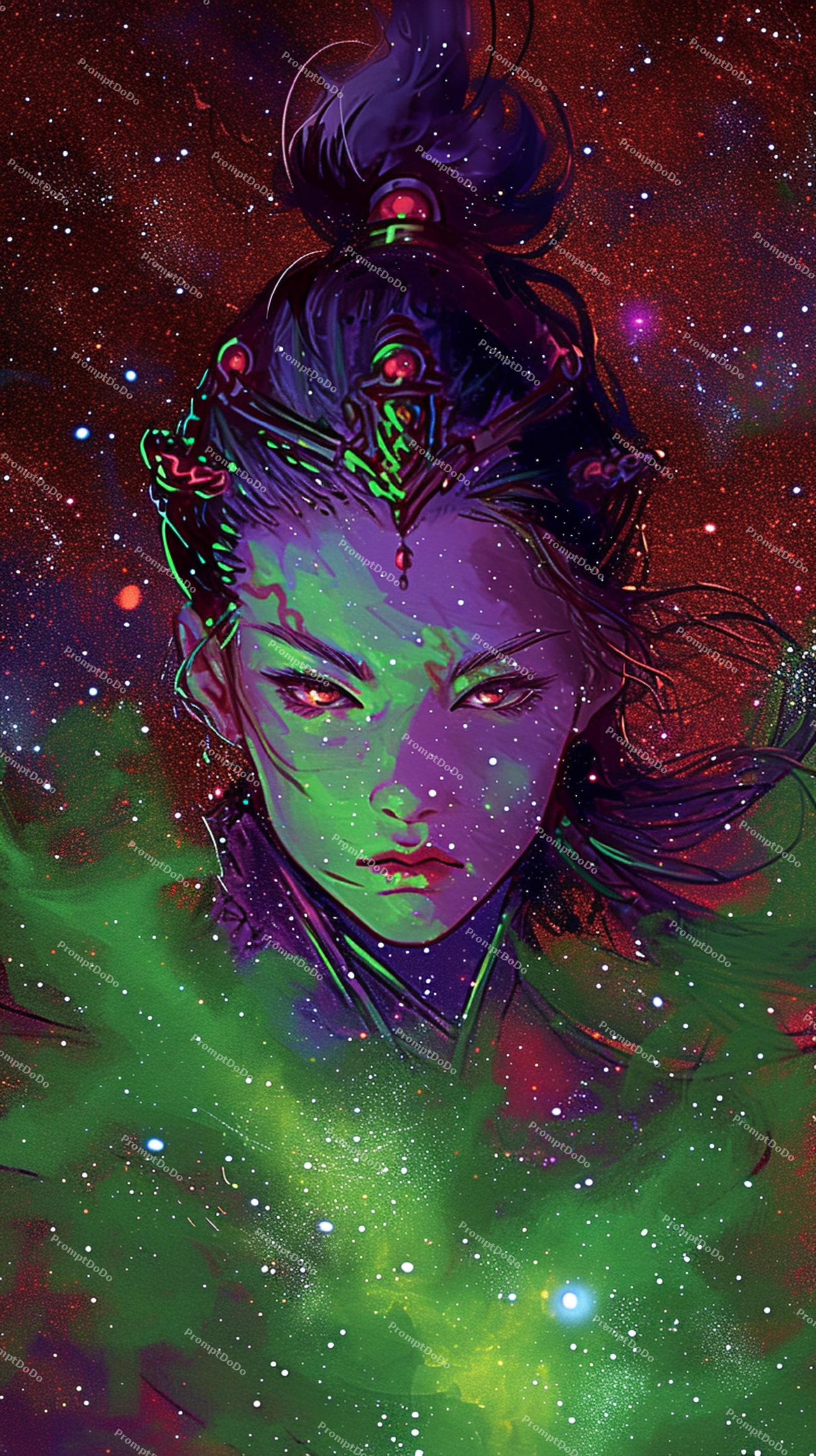 AI generated: A fierce Chinese girl in an action-packed comic book warrior costume, inspired by Mike Mayhew and Ma...