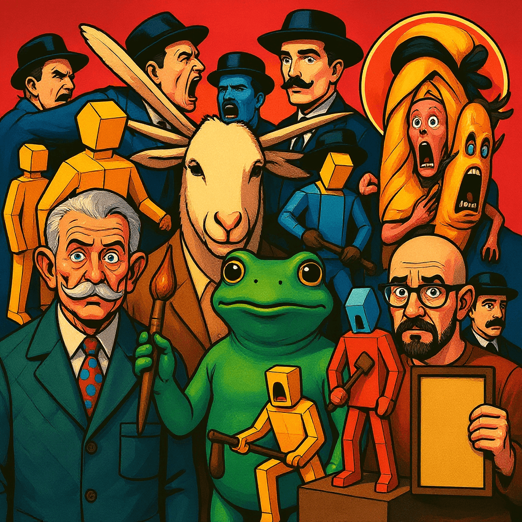 AI generated: make this scene a marvel comic book style cover, 1:1 aspect ratio