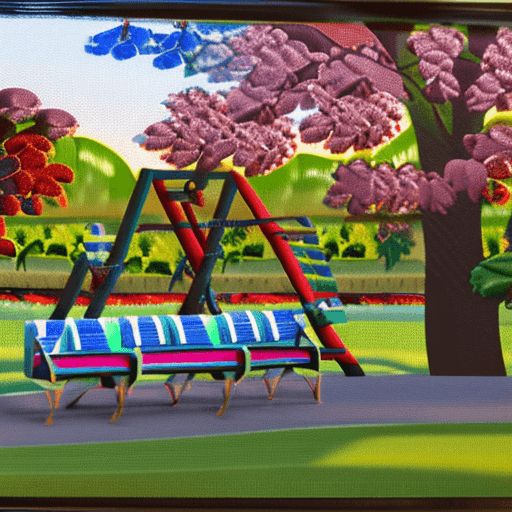 AI generated: Create a joyful and lively scene featuring a real human women and human manplaying together in a par...