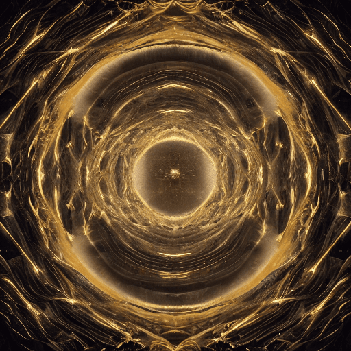 AI generated: The Oracle of the Vast Eternal Void of Ethereal Sacred Shining Darkness, A Divine Humanoid Being of ...