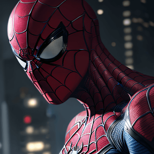 AI generated: ultra realistic spiderman, cinematic 4k, hyper realistic, extreme details, cinematic, high quality
