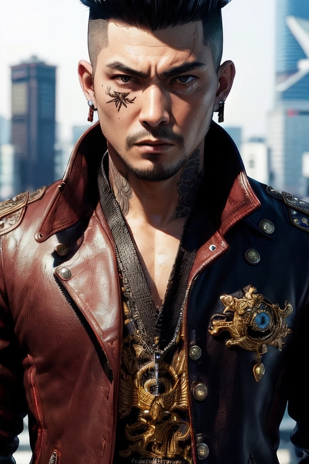 AI generated: masterpiece, best quality, sharp image, detailed skin,depth of field, dslr photo, realistic, sharp f...