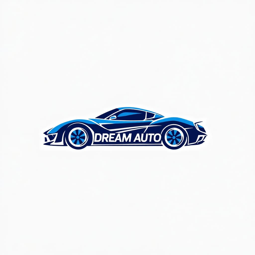 AI generated: ets create a logo for car selling web platform for dealers to post cars and users to buy, it only se...