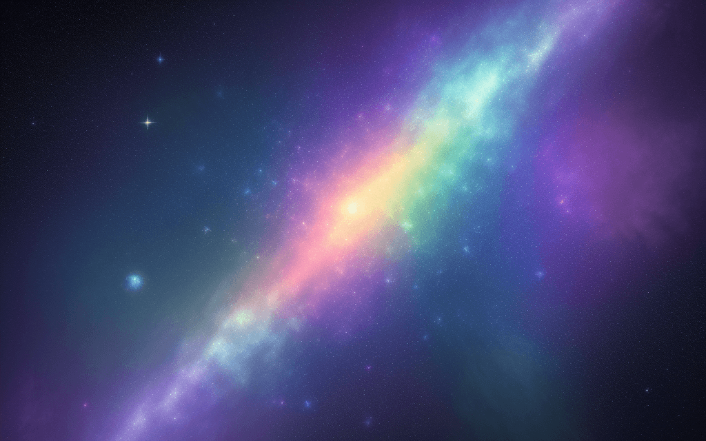 AI generated: mystical, background, dream, awesome, star, galaxy, meaning, pastel colors, 8k, 
