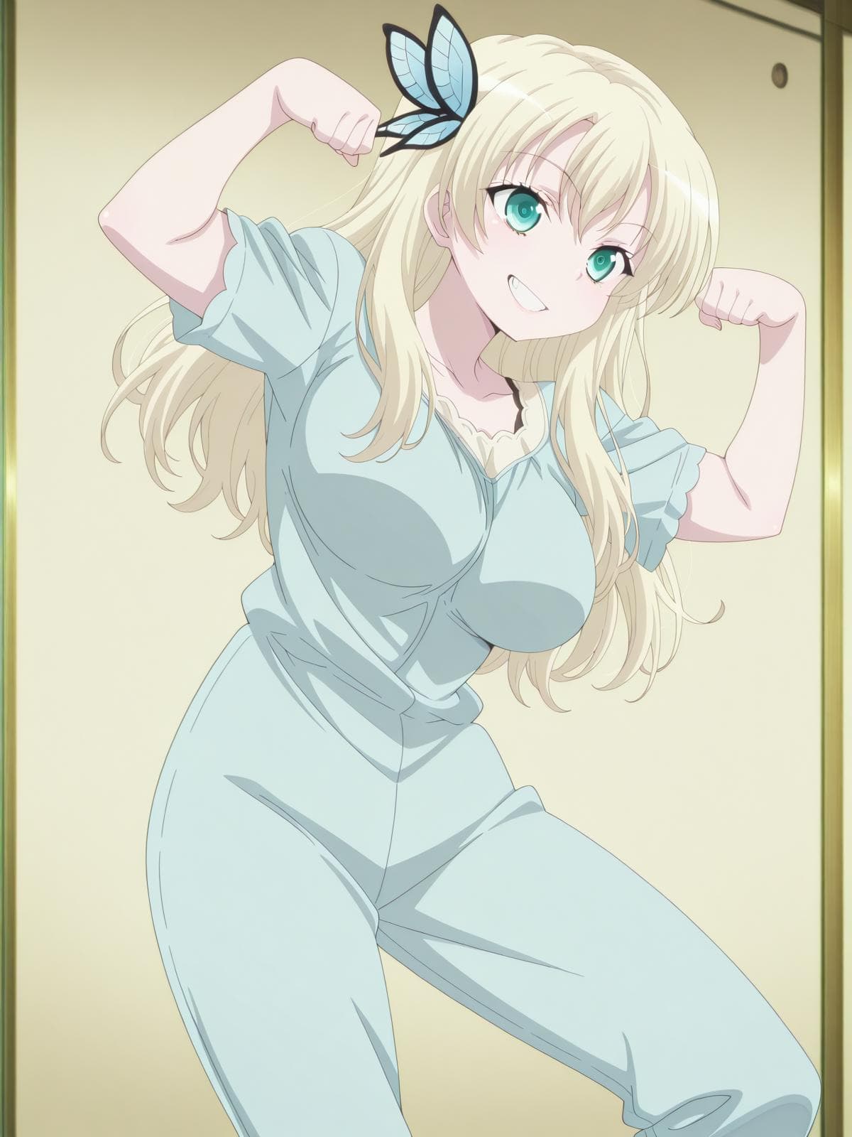 Double Biceps Pose - Poses - Image 2