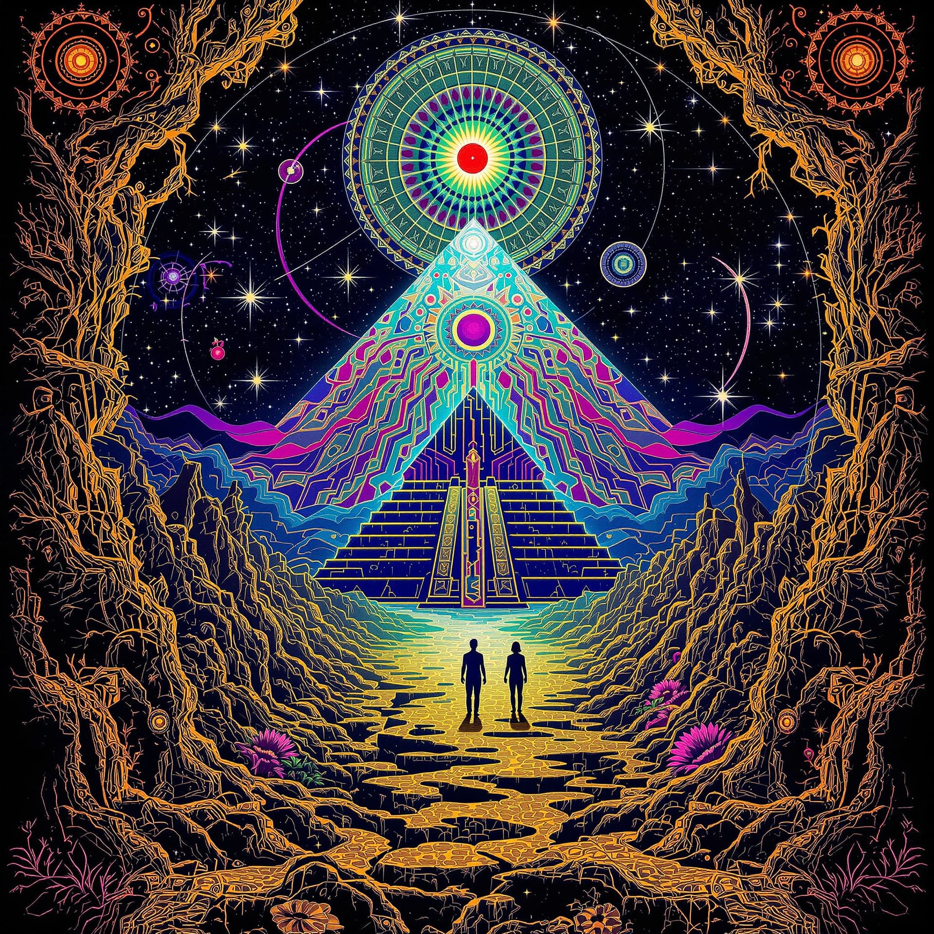 AI generated: Psychedelic, trippy , psychedelic. Code Cracked: The Tantaria Principle For centuries, the question ...