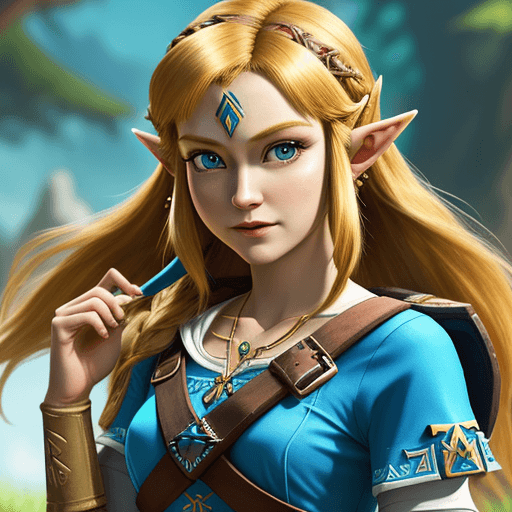 AI generated: Zelda
