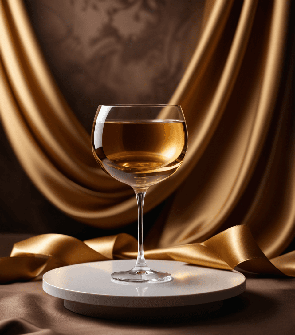 AI generated: a white platform absolut empty on top, sittign in a middle of a brown cloth, inspired by Anna Füssli...