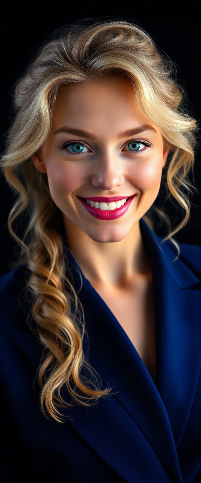 AI generated: "High-resolution portrait photography, Sony A1 50.1MP, 26mm prime lens.  Stylish slender supermodel,...