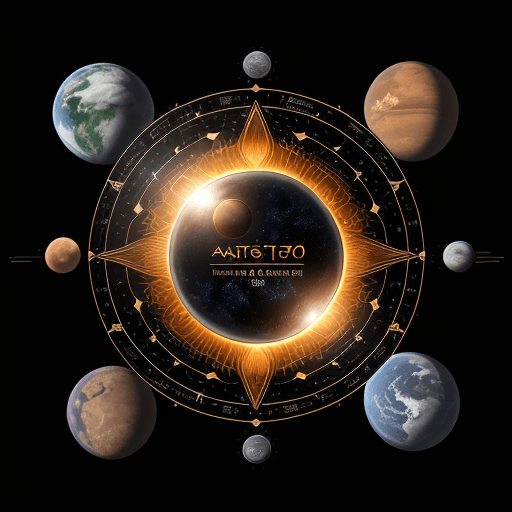 AI generated: High resolution logo for solar energy company: Astro Watt in 8k, intricate detail, inspired by geome...