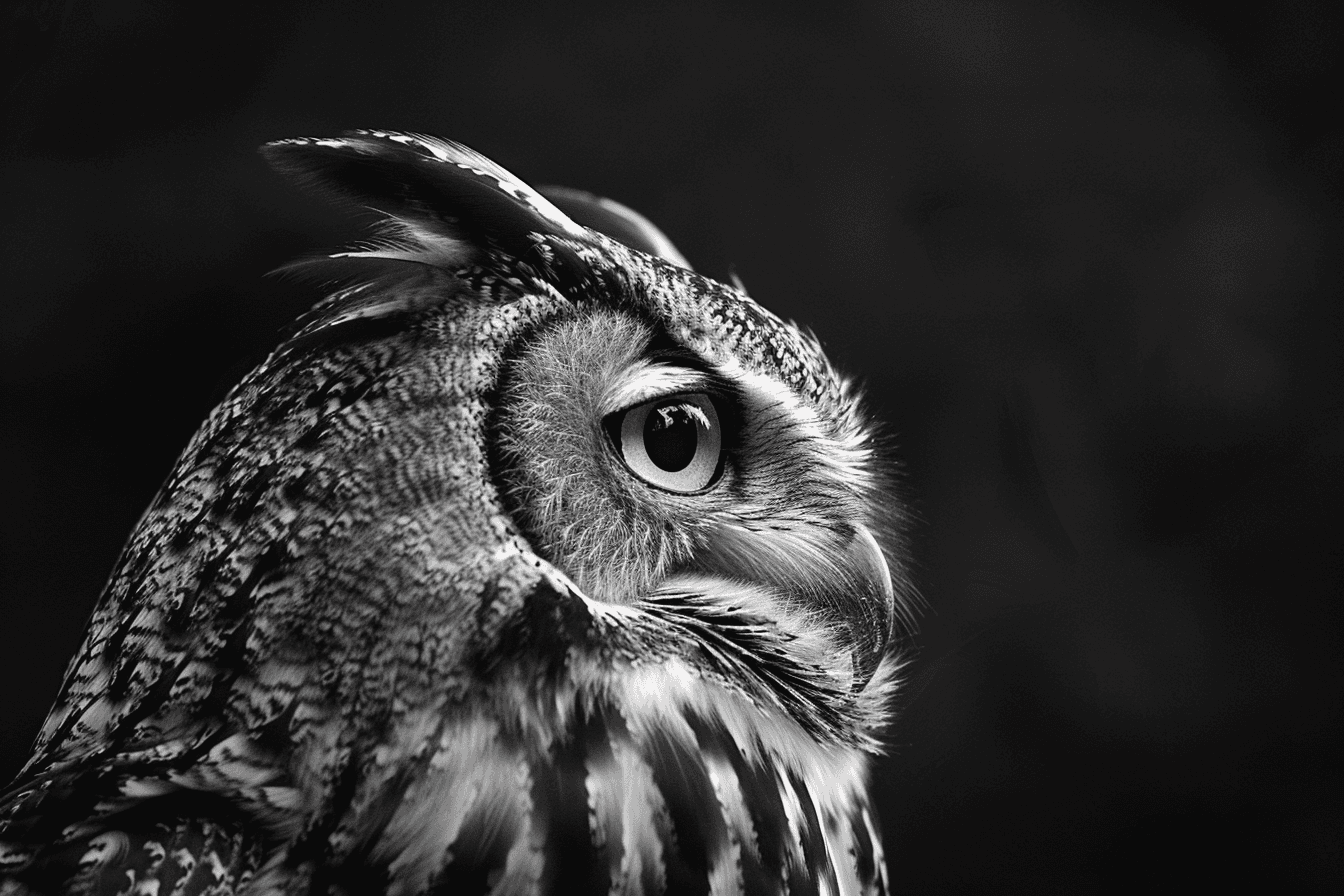 AI generated: owl Bold Minimalism --ar 3:2 --v 6.0