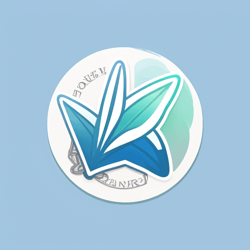 AI generated: Generate a logo for telegram channel about english. It is called “Journey Through Words”. Use indigo...