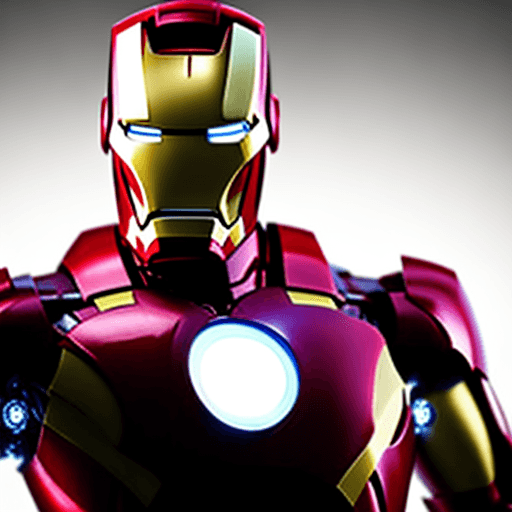 AI generated: Ironman as a businessman, realistic, dramatic light