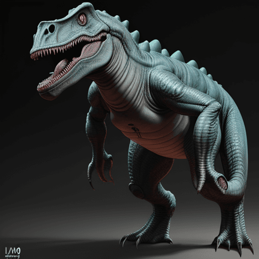 AI generated: Alien dinosaur --ar 9:16 --style raw
