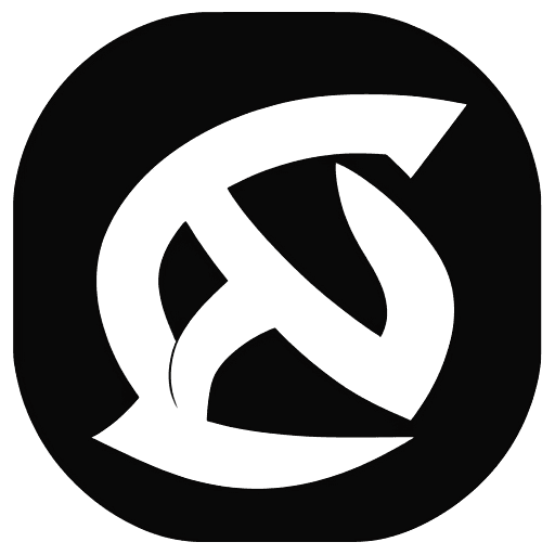 AI generated: Make a logo that looks like a horseshoe, make it simple, use only black color, maybe only from lines...