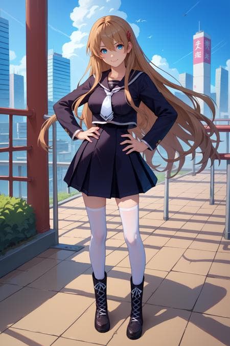 Asuka Hiiragi/柊 明日香 (Tokyo Xanadu) SDXL LoRA [Pony Diffusion]