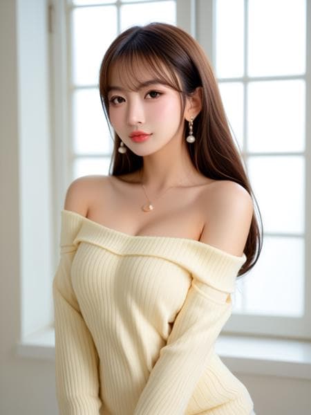 Virtual Asian Female Character 13