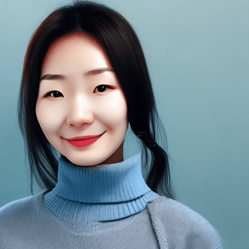 AI generated: Explicit nsft headshot style photo of a Korean woman, 25 years old, slight smile, beautiful facial f...