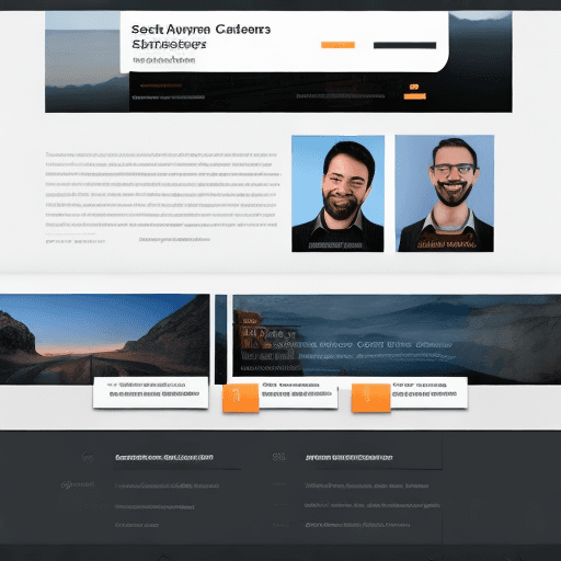 AI generated: Portfolio website design for software engineer