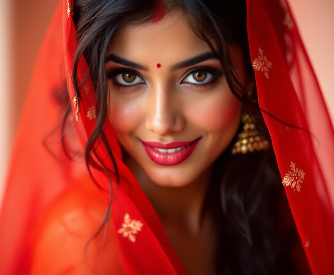 AI generated:  
Transparent Red wet saree Indian sexy aunty classroom,
25 year woman, great lower shape, elivate m...