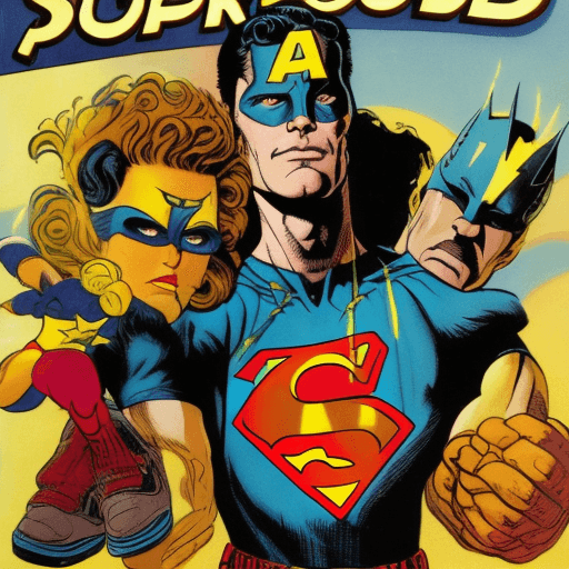 AI generated:  super hero